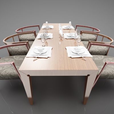 现代风格餐桌