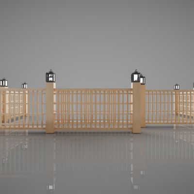 现代风格围栏