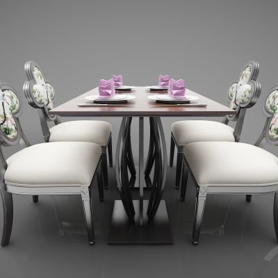 新中式风格餐桌