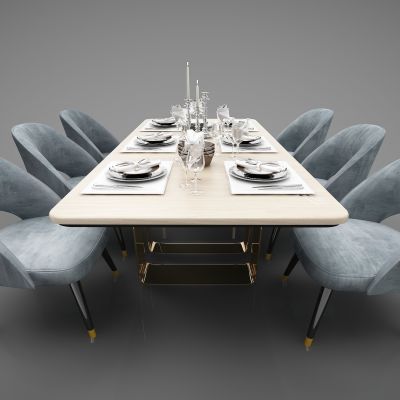 现代风格餐桌