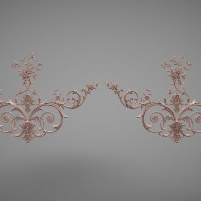 欧式风格雕花