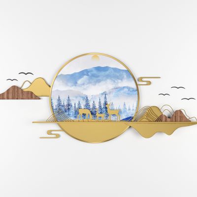 新中式装饰墙饰