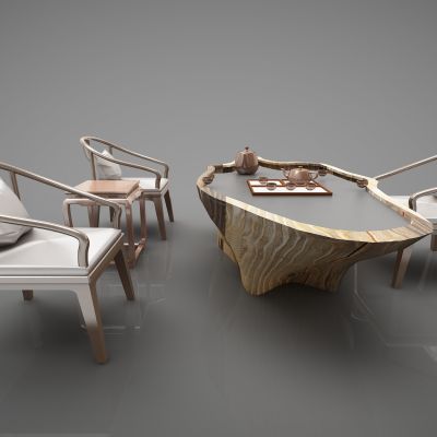 新中式风格茶桌