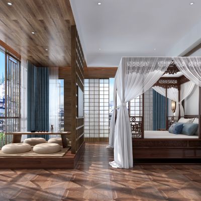 艾巴优-2020VIP学员投稿作品-中式卧室