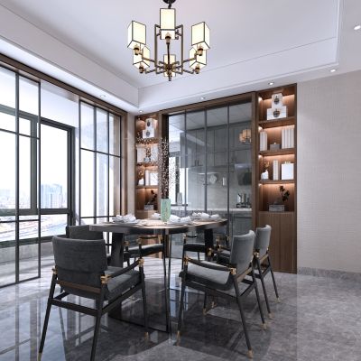 艾巴优-2020VIP学员投稿作品-现代客餐厅