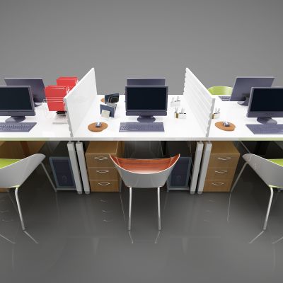 现代风格办公桌