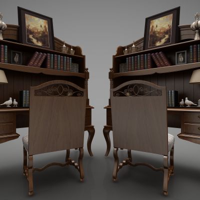 欧式风格书桌