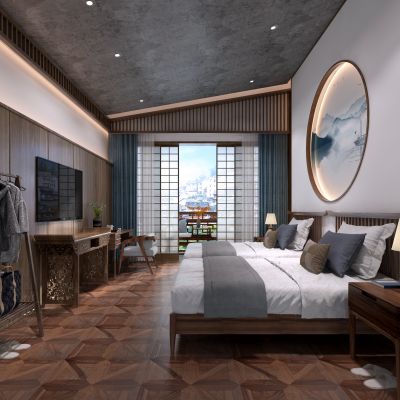 艾巴优-2020VIP学员投稿作品-中式卧室
