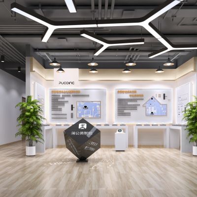 艾巴优-2020VIP学员投稿作品-现代展厅