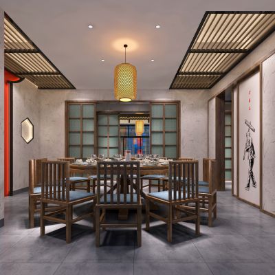 艾巴优-2020VIP学员投稿作品-中式餐厅