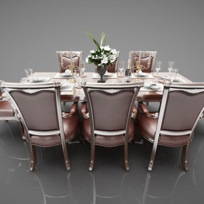 欧式风格餐桌