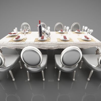 欧式风格餐桌