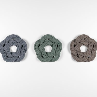 现代绳子装饰墙饰