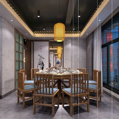 艾巴优-2020VIP学员投稿作品-中式餐厅