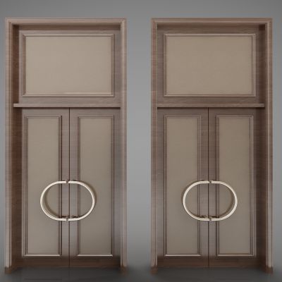 现代风格门