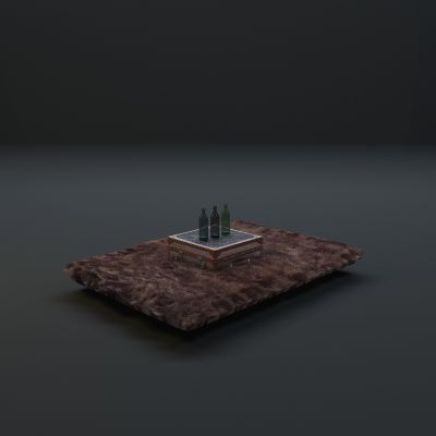 高品质地毯桌椅茶几等毛皮质感家具