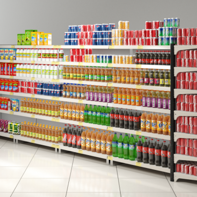 商场餐厅室内场景