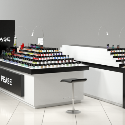 商场餐厅室内场景