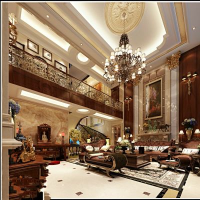 美式客厅