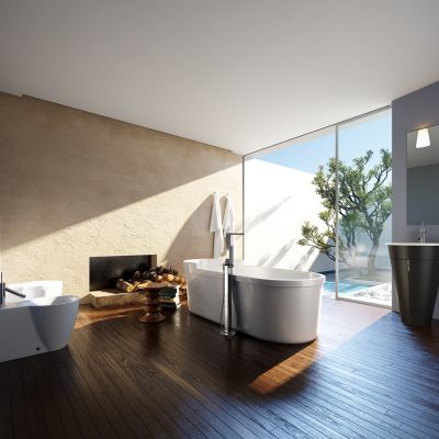 超精美浴室室内设计场景