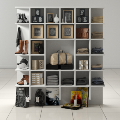 商场餐厅室内场景