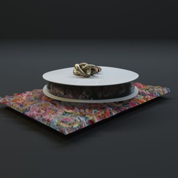 高品质地毯桌椅茶几等毛皮质感家具