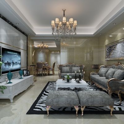 欧式客厅