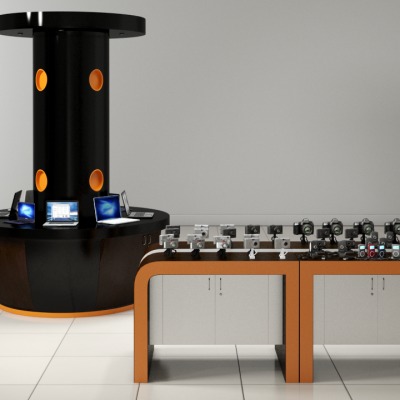 商场餐厅室内场景