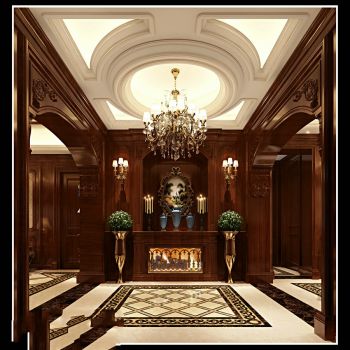 玄关过道3D模型