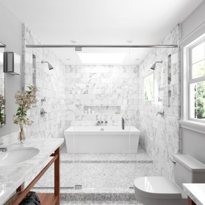 超精美浴室室内设计场景