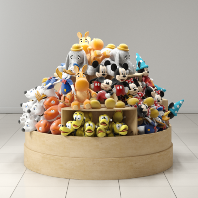 商场餐厅室内场景