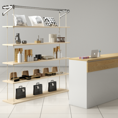 商场餐厅室内场景