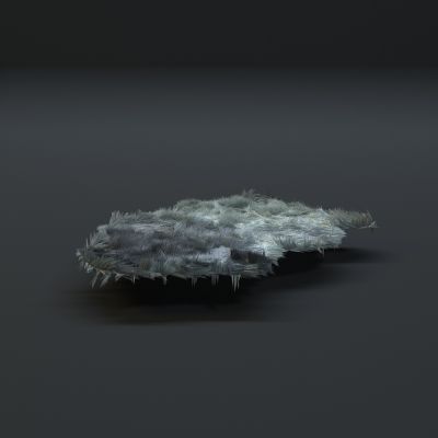 高品质地毯桌椅茶几等毛皮质感家具3D模型