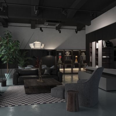 超精细全纹理简欧室内设计风格完整