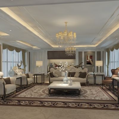 欧式客厅
