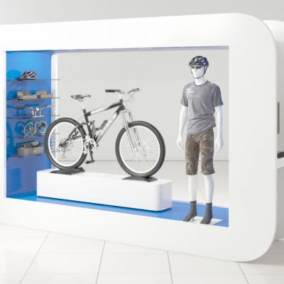 商场餐厅室内场景