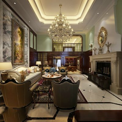 欧式客厅