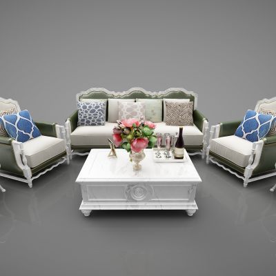 欧式风格组合沙发