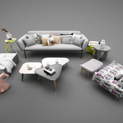 现代风格沙发组合
