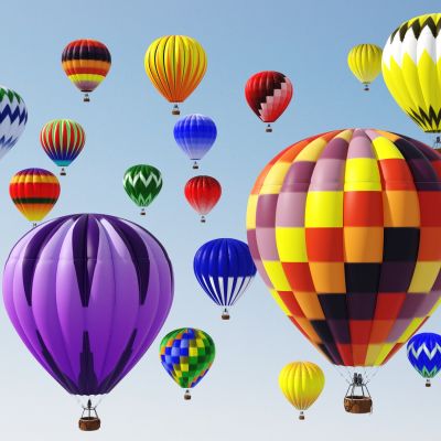 现代热气球，热气球，观光热气球，升降气球