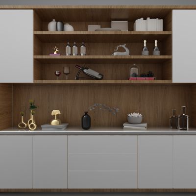 现代风格收纳柜