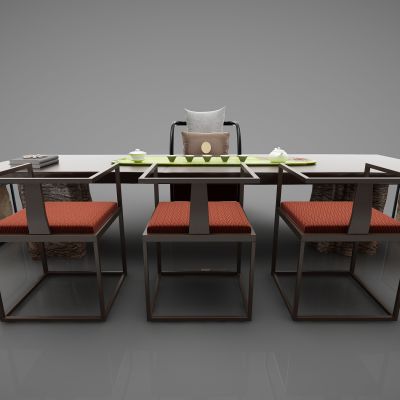 新中式风格茶桌