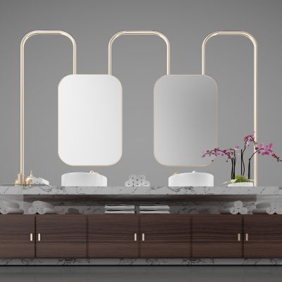 现代风格洗手盆