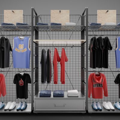 现代风格衣服装饰品