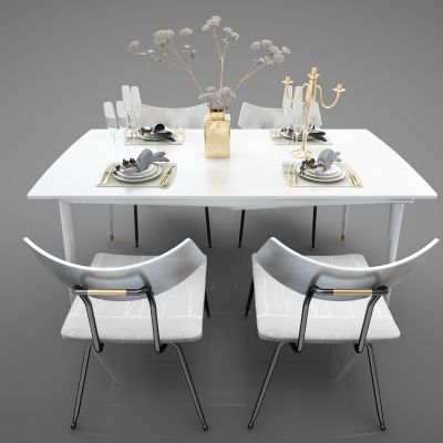 现代风格餐桌