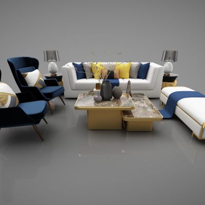 现代风格组合沙发