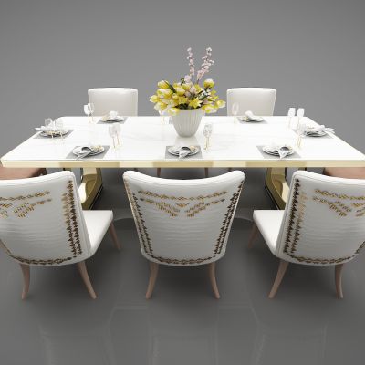 欧式风格餐桌