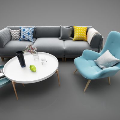 现代风格组合沙发