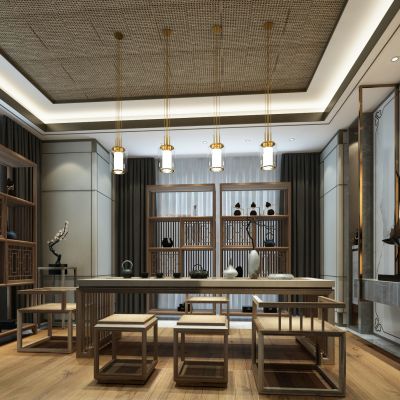 新中式茶室