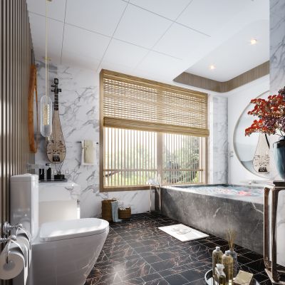 新中式现代简约风格卫生间